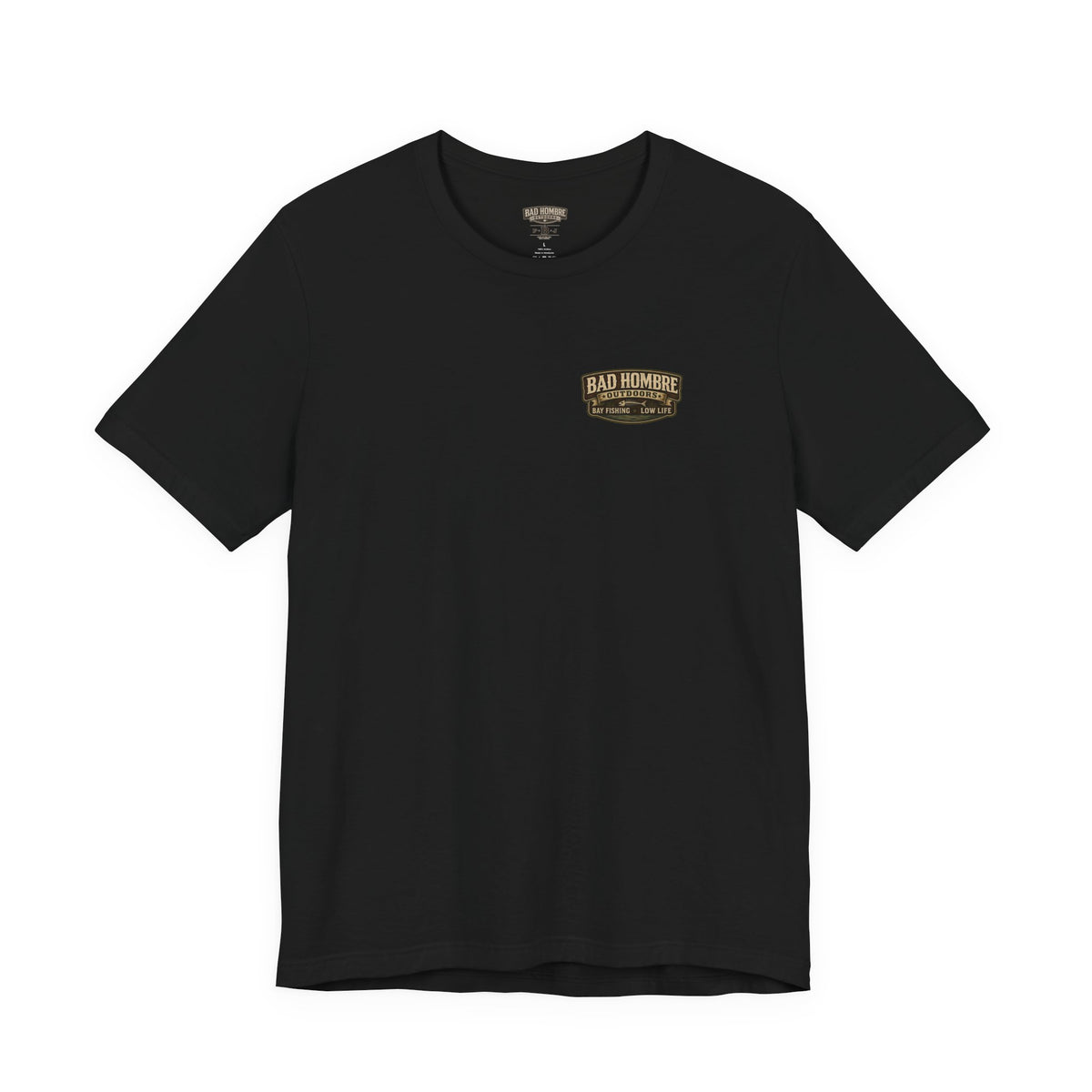 Redfish, Flounder & Trout Tee in Black