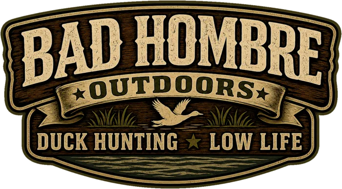 Men's duck hunting chest patch